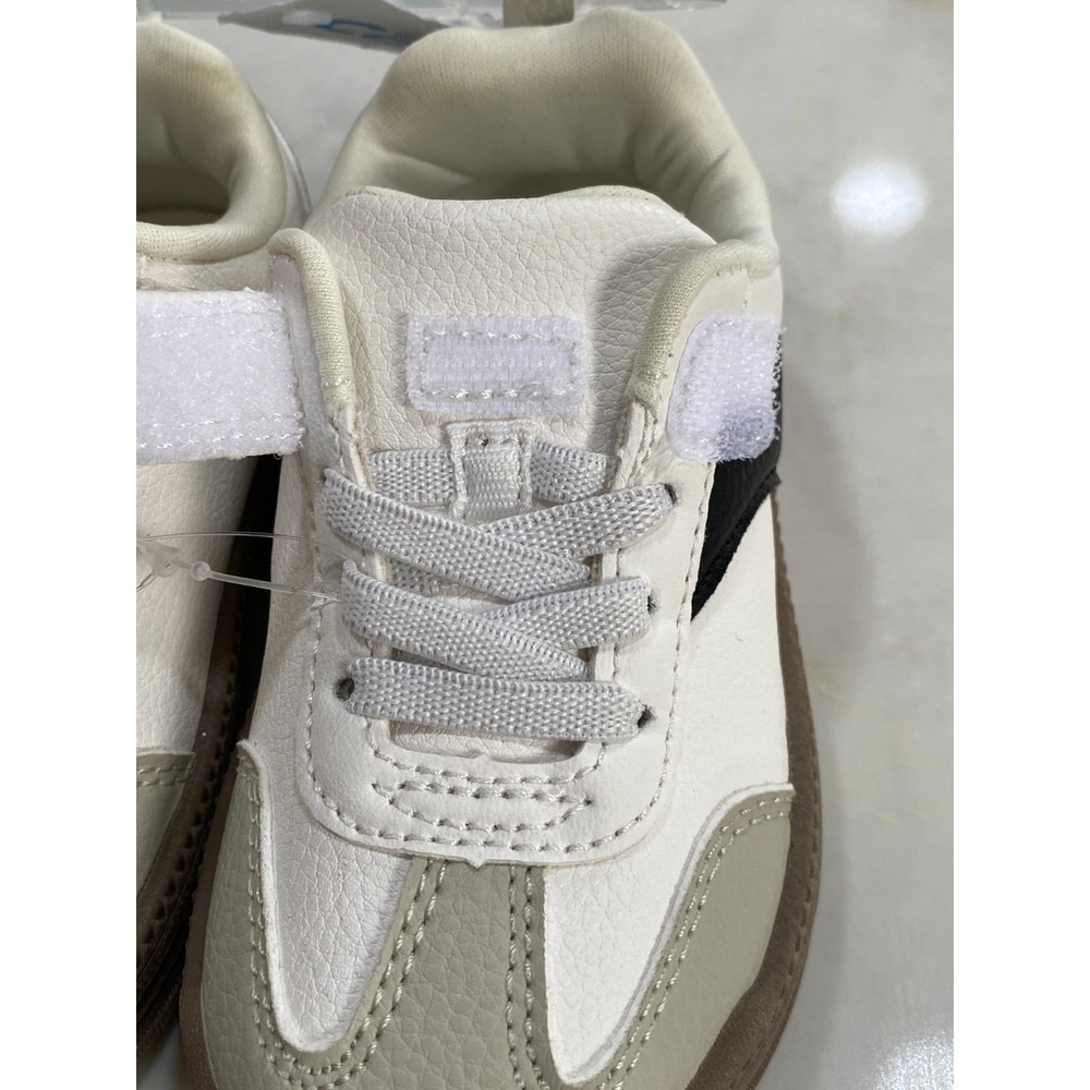 Carter's Toddler Boy sneakers. Brown, tan, Black. Size 7. - Picture 6 of 9